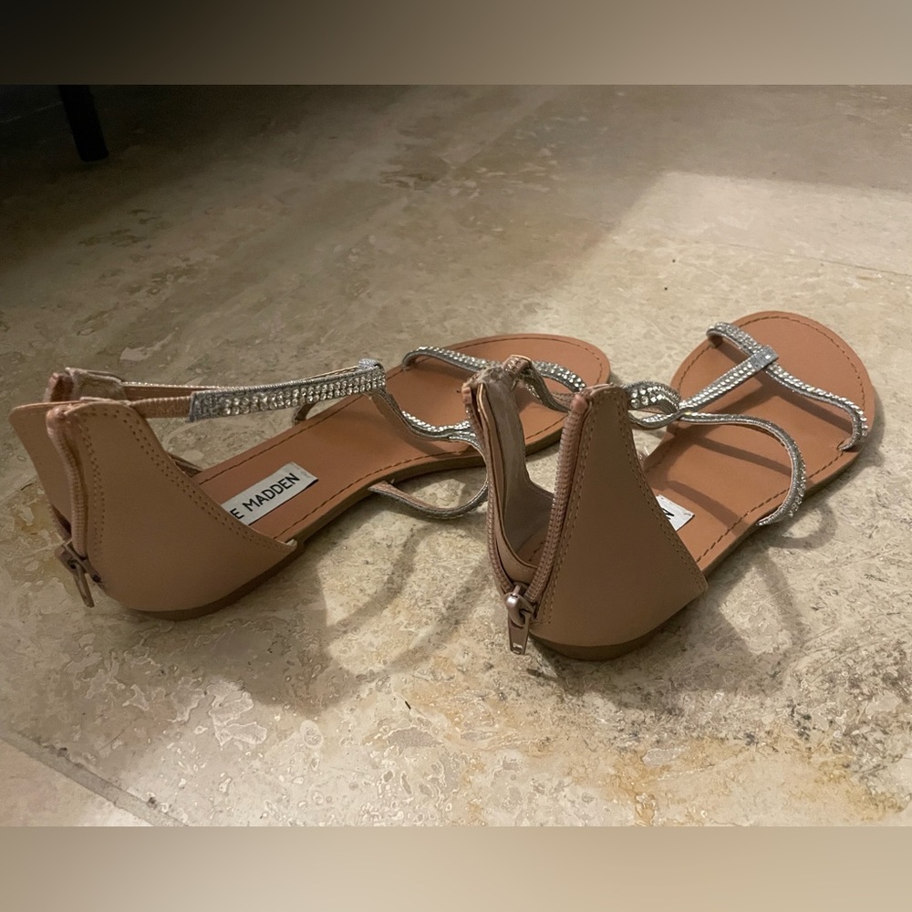 Steve Madden Glitter Gladiator